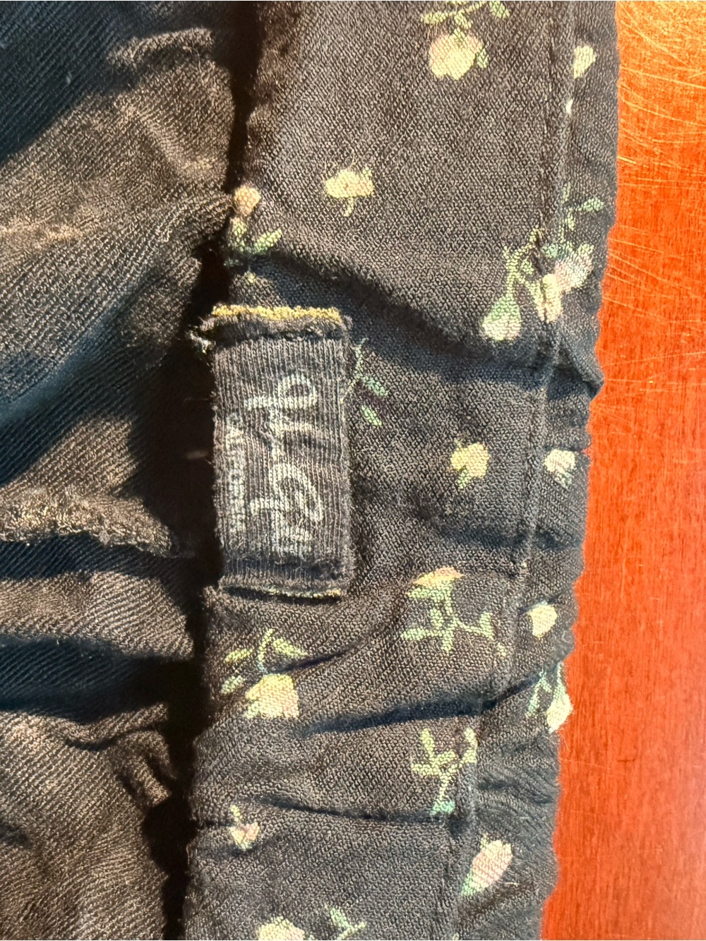 Brandy Melville Dark Floral Midi Skirt - Picture 3 of 3